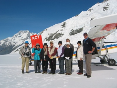 Scenic flilght on Christchurch Mount Cook Day Tour