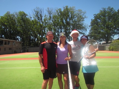 Christchurch tennis tour.